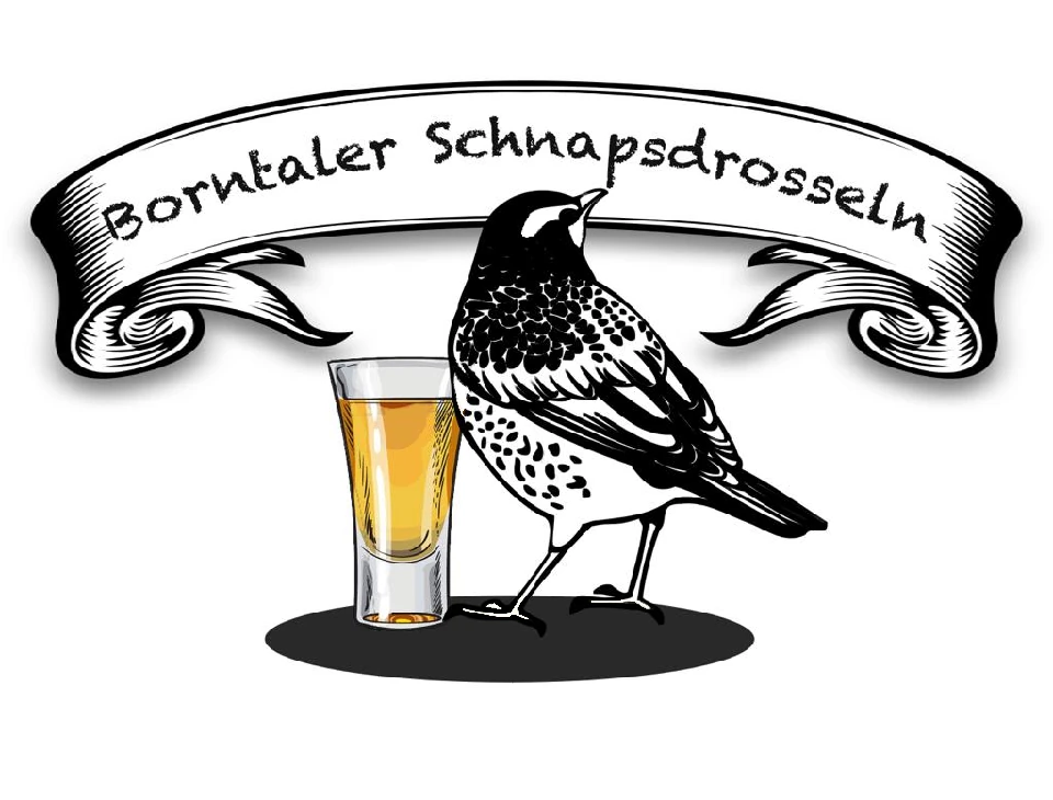 Logo der Borntaler Schnapsdrosseln